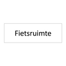 Fietsruimte & Fietsruimte & Fietsruimte & Fietsruimte & Fietsruimte & Fietsruimte