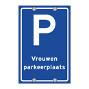 Vrouwen parkeerplaats & Vrouwen parkeerplaats & Vrouwen parkeerplaats & Vrouwen parkeerplaats