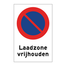 Laadzone vrijhouden & Laadzone vrijhouden & Laadzone vrijhouden & Laadzone vrijhouden